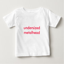 unter Normalgröße liegendes metalhead