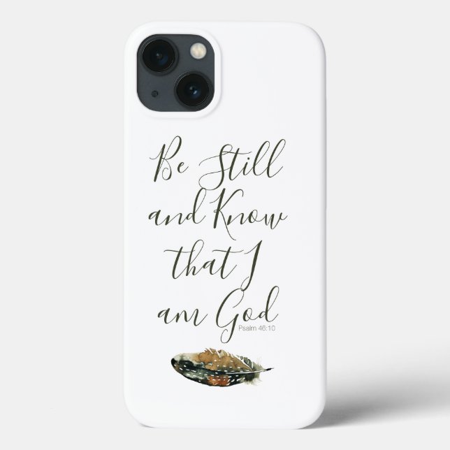 Unter seinen Flügeln, Psalm 46 Case-Mate iPhone Hülle (Rückseite)