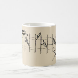 Unter seiner Augen-Tasse Tasse