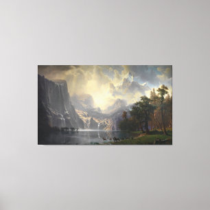 Unter Sierra Nevada Leinwanddruck