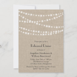 Unter Twinkle-Lichtern auf Einladung