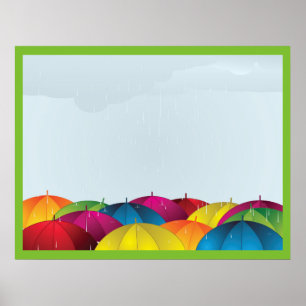 Unter unserem Regenschirm ist immer Platz - Serie Poster