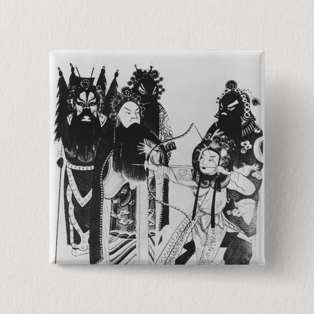 Unter Verwendung eines Bogens am Tor von Yven Button (Vorderseite)