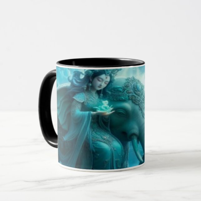 unter Vollmond-Tasse Tasse (Vorderseite Links)