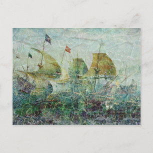 unter vollständiger Kontrolle Postkarte