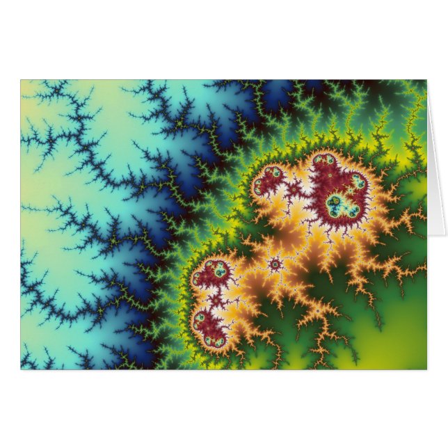 Unter "Wald - Fraktal Card" (Vorderseite (Horizontal))