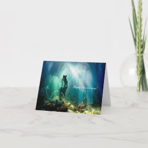 Unter Wasser - Notecard Karte