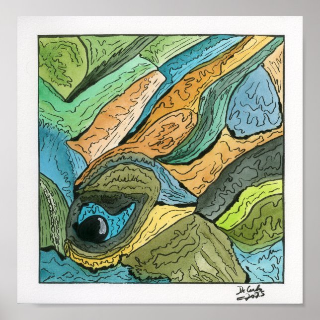 Unter Wasser Poster (Vorne)