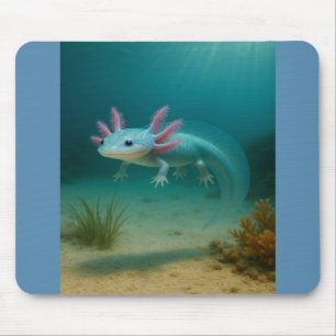 Unter Wasser Wunder: Der Axolotl Mousepad