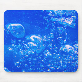 Unter Wasserblasen Mousepad
