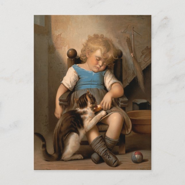 Unterbewusster Schlächter Postkarte (Vorderseite)