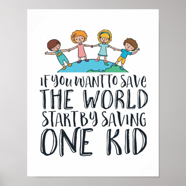 Unterbinden von Kindermissbrauch Sensibilisierungs Poster (Vorne)