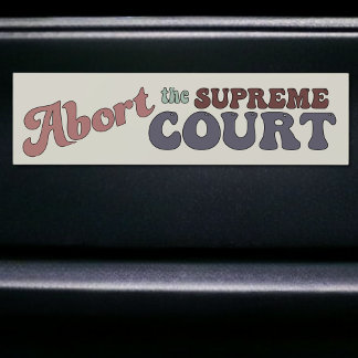 Unterbrechen der Pro-Choice-Car-Aufkleber des Ober Autoaufkleber