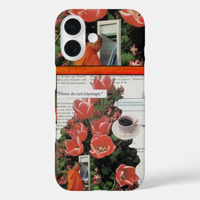 Unterbrechen Sie die Kaffeezeit am Morgen nicht Case-Mate iPhone Hülle (Rückseite)