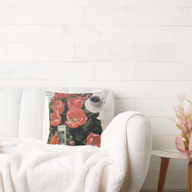 Unterbrechen Sie die Kaffeezeit am Morgen nicht Kissen (Liege)