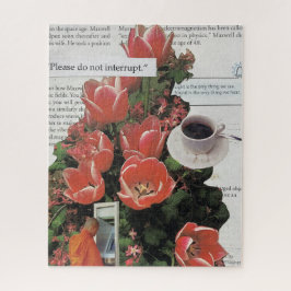 Unterbrechen Sie die Kaffeezeit am Morgen nicht Puzzle