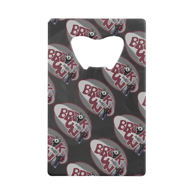 Unterbrechung und Ausführung Geldbeutel Flaschenöffner (Vorderseite)