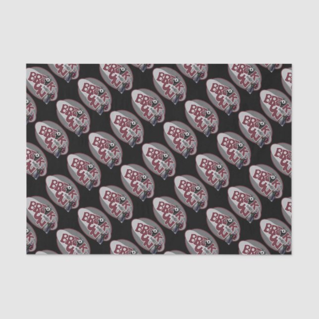 Unterbrechung und Ausführung Seidenpapier (Vorderseite)