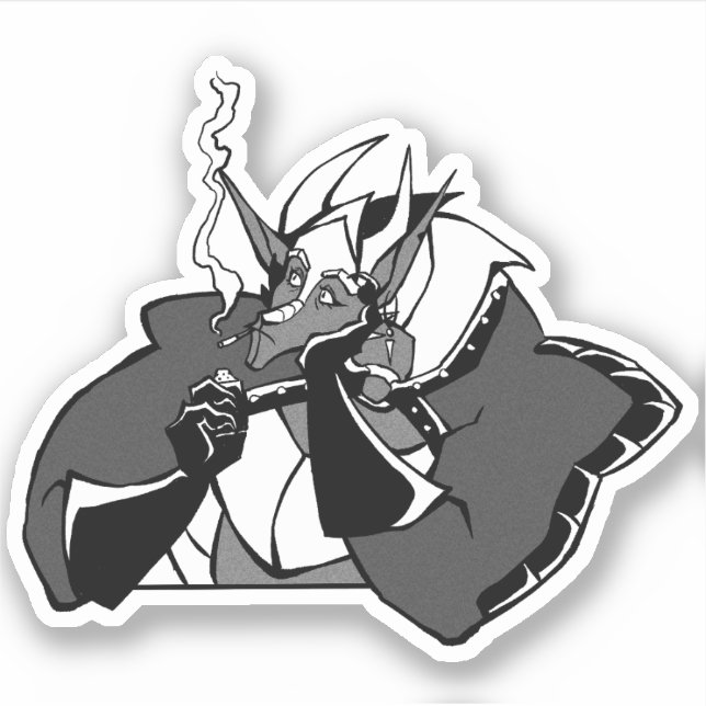 Unterbrechungszeit - zweiter Kontakt - Vinyl-Aufkl Aufkleber (Vorderseite)