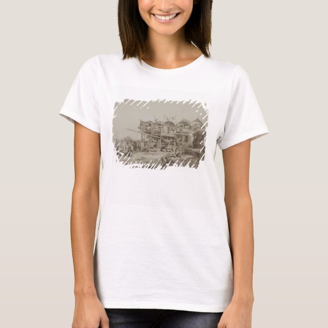 Unterbringung der Armen im inneren Hafen von Macao T-Shirt (Vorderseite)