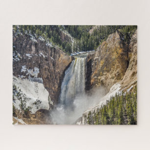 Untere Fälle des Gelbsteins 520 Stück Puzzle
