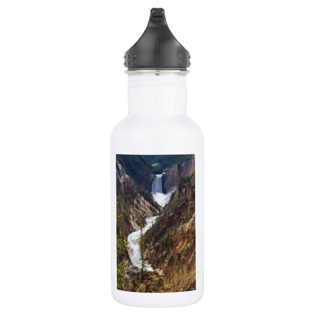 Untere Fälle Yellowstone Wasserflasche (Rechts)