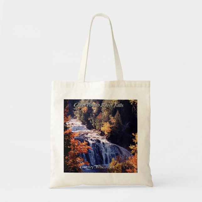 Untere Potato River Falls tobag Tragetasche (Vorne)