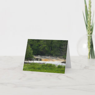 Untere Wasserfälle bei Tahquamenon Karte