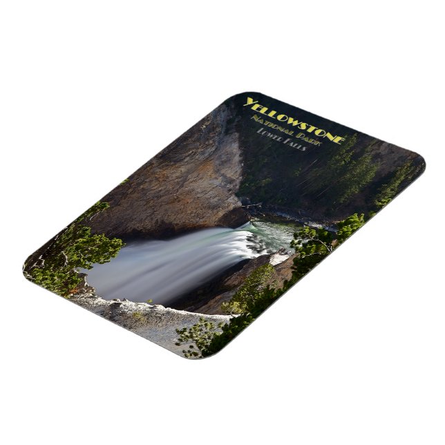 Untere Wasserfälle ~ Yellowstone Nationalpark, Wyo Magnet (Linke Seite)