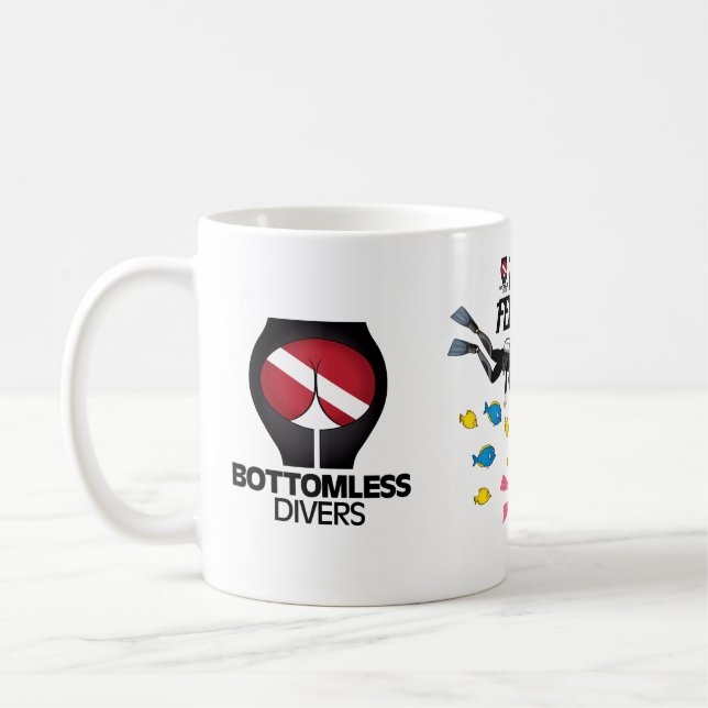 Untere Zufuhr-Sporttauchen-Kaffee-Tasse Kaffeetasse (Links)