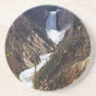 Unterer Wasserfall Yellowstone Untersetzer