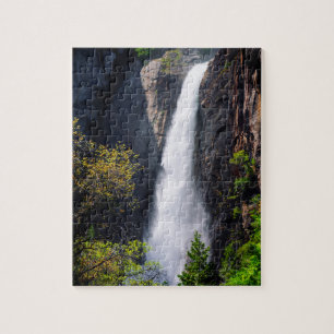 Unterer Yosemite-Wasserfall kaskadierend Puzzle