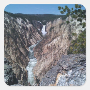 Unterfälle Quadratischer Aufkleber