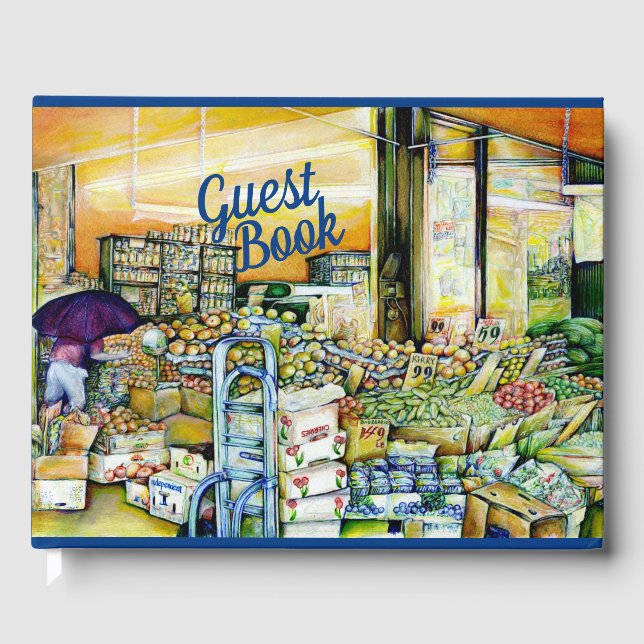 Untergrabung künstlerischer Gentrifizierung Gästebuch (Vorderseite)