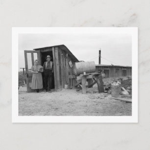 Untergrund in den 30er Jahren Postkarte