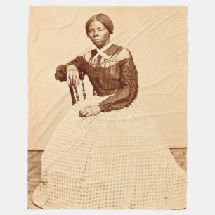 Untergrund Railroad Abolitionist Harriet Tubman Fleecedecke