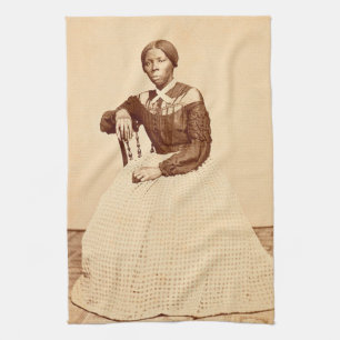 Untergrund Railroad Abolitionist Harriet Tubman Geschirrtuch