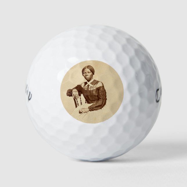 Untergrund Railroad Abolitionist Harriet Tubman Golfball (Vorderseite)