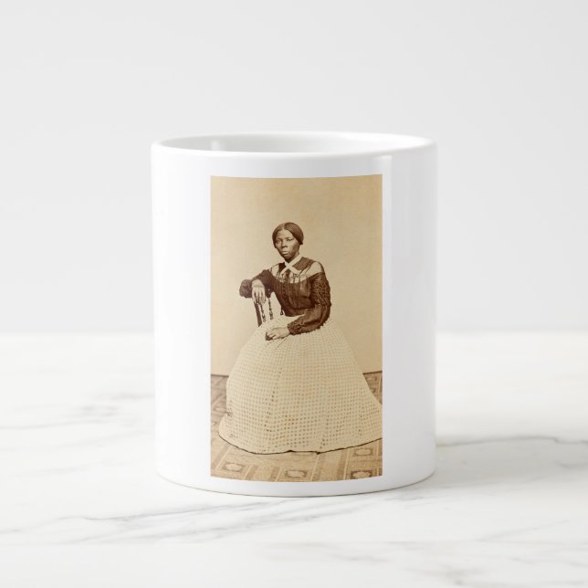 Untergrund Railroad Abolitionist Harriet Tubman Jumbo-Tasse (Vorderseite)