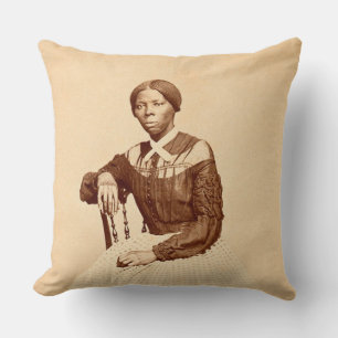 Untergrund Railroad Abolitionist Harriet Tubman Kissen