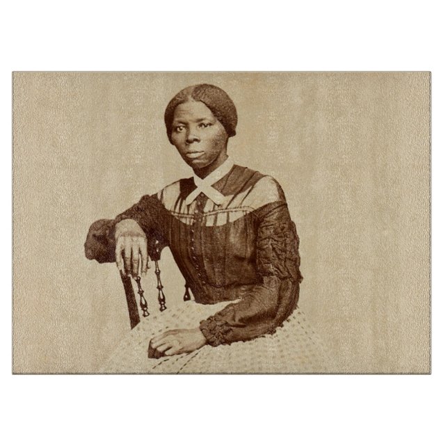 Untergrund Railroad Abolitionist Harriet Tubman Schneidebrett (Vorderseite)