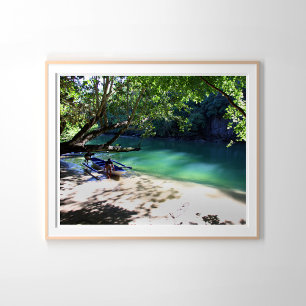 Untergrund River Beach Philippines Fotografie Poster