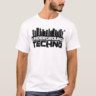 Untergrund Techno - das Shirt der Männer