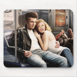 Untergrundbahn-Reiter Mousepad