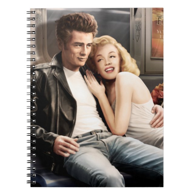 Untergrundbahn-Reiter Notizblock (Vorderseite)