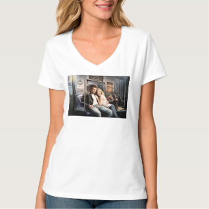 Untergrundbahn-Reiter T-Shirt