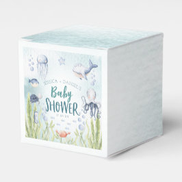 Unterhalb der Sea Ocean Baby Dusche Geschenkschachtel