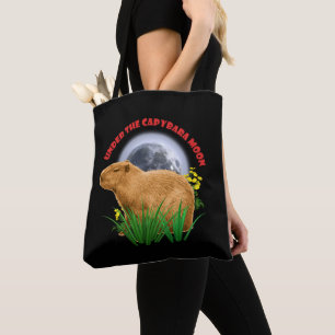 Unterhalb des Capybara Moon Funny Capybara