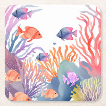 Unterhalb des Korallenriffs