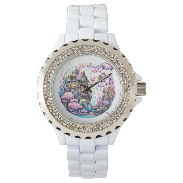 Unterhalb des Meeres Armbanduhr (Vorderseite)